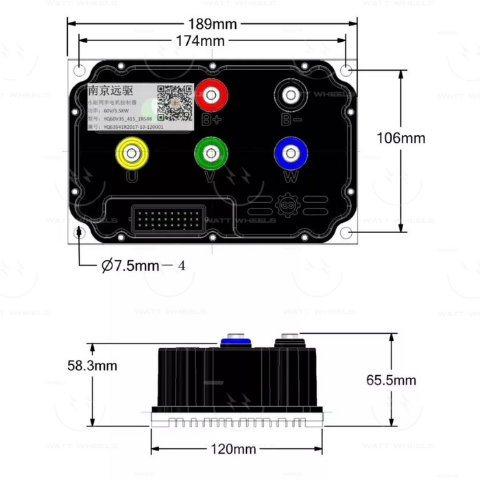 Far-Driver 96v Speed Controller